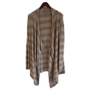 Barefoot Dreams Taupe cardigan L/XL